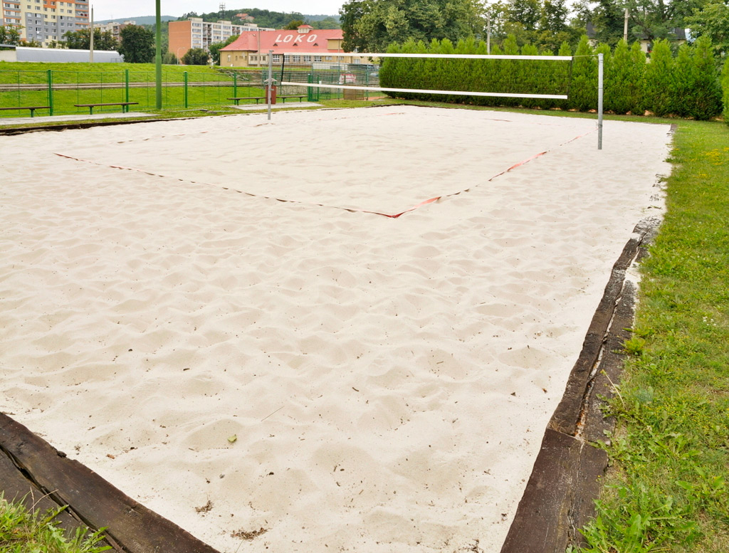 Stĺpiky beachvolejbal DOR-SPORT 102 mm, klasická dĺžka bez puzdier