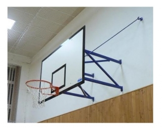 Basketbalová konštrukcia DOR-SPORT, pevná, vnútorná, vys. 300-1650 mm