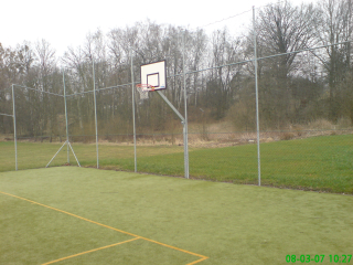 Streetball konštrukcia DOR-SPORT, do púzdier + púzdra, vys. 1450 mm