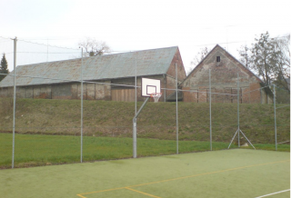 Streetball konštrukcia DOR-SPORT, do betónového základu, vys. 1450 mm